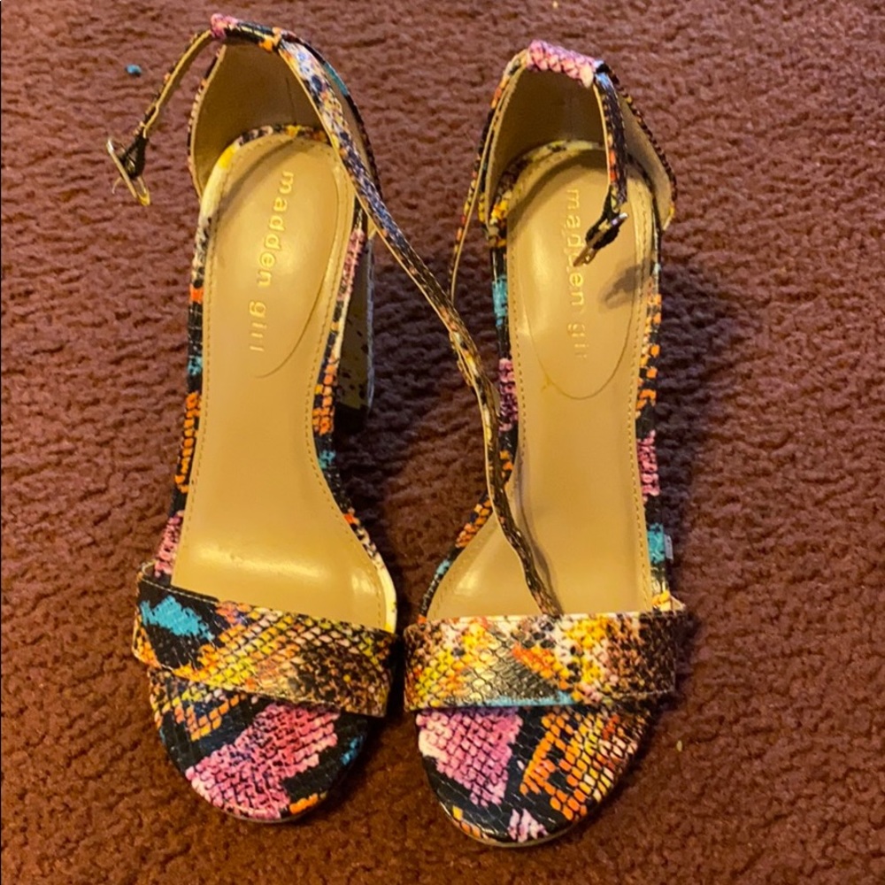 Madden Girl heels! Worn once :)